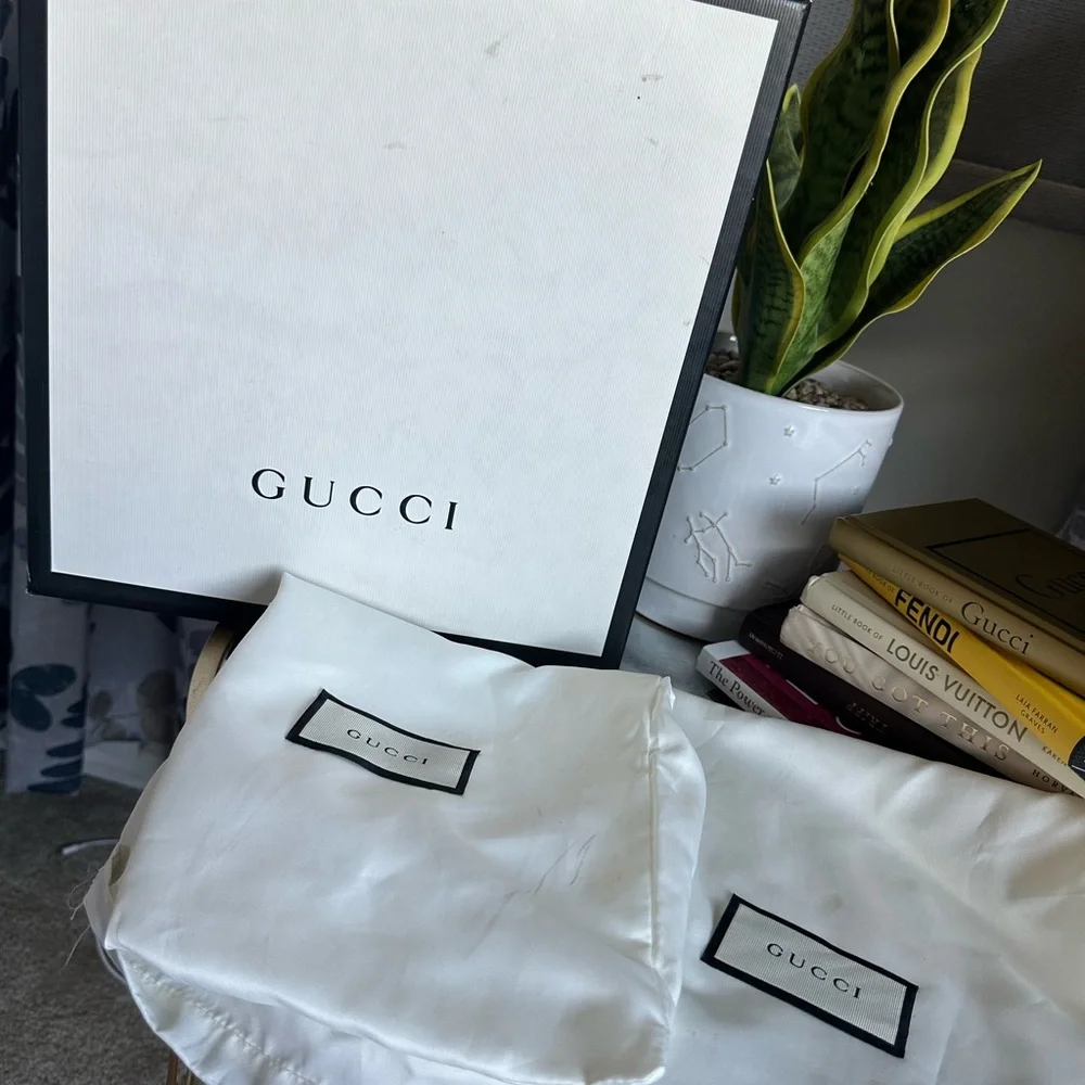 Gucci Lillibeth Lace Up Platform Espadrilles Canvas Shoes - Picture 8 of 10